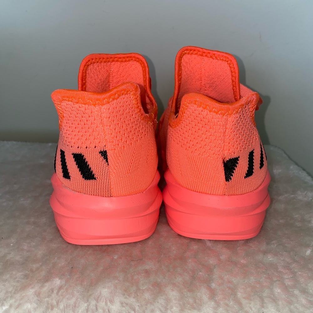 ⚠️ LAST pair size 7 FREE SHIP🔥Neon Coral Sneakers - Picture 5 of 10